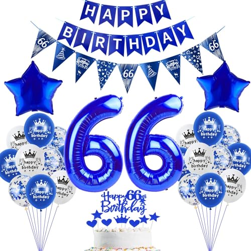 deko 66. Geburtstag Dekoration,Dunkelblau Tortendeko Geburtstag 66 Jahre mann Party Deko 66 Geburtstag frauen mann,luftballons 66. Geburtstag mann frau,blau Geburtstagsdeko 66 Jahre Männer ballon deko 66. Geburtstag Dekoration,Dunkelblau Tortendeko Geburtstag 66 Jahre mann Party Deko 66 Geburtstag frauen mann,luftballons 66. Geburtstag mann frau,blau Geburtstagsdeko 66 Jahre Männer ballon von Hopewey