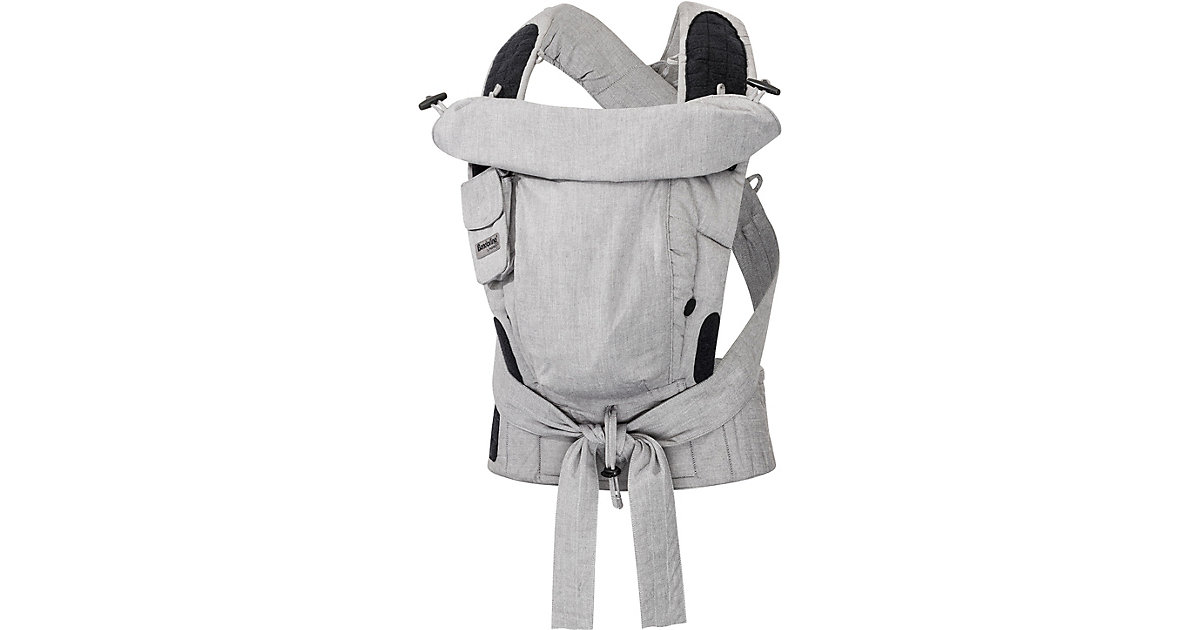 Babytrage Bondolino Plus, grau meliert von Hoppediz