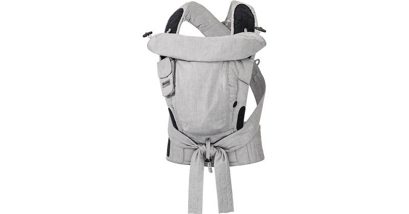 Babytrage Bondolino Plus, grau meliert von Hoppediz