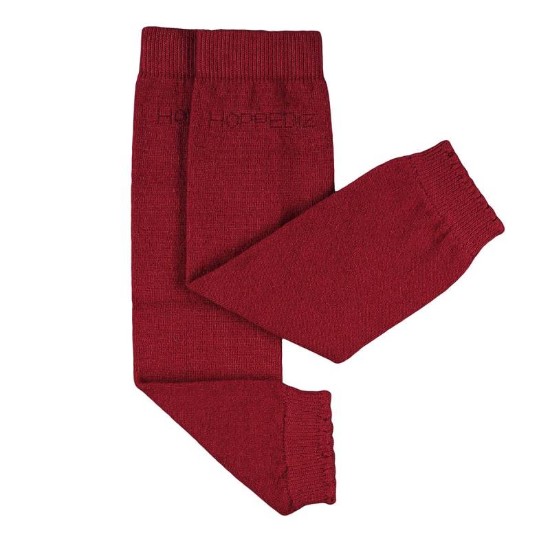 Hoppediz Babystulpen aus Wolle/Kaschmir - Rot von Hoppediz
