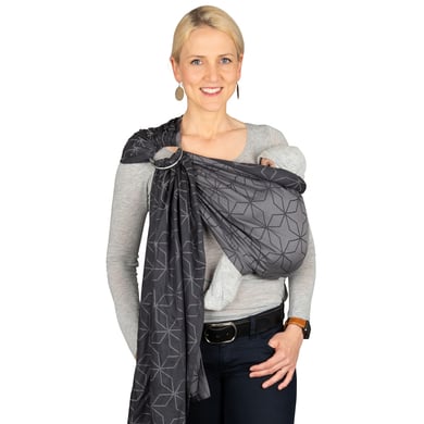 Hoppediz Ring-Sling Jacquard Malmö Stone von Hoppediz