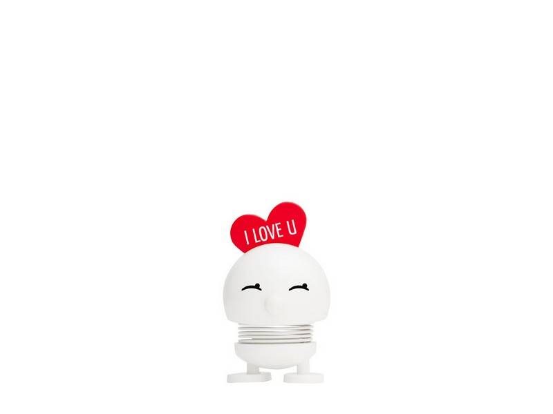 Hoptimist Wackelfigur Bimble Love S Weiß von Hoptimist