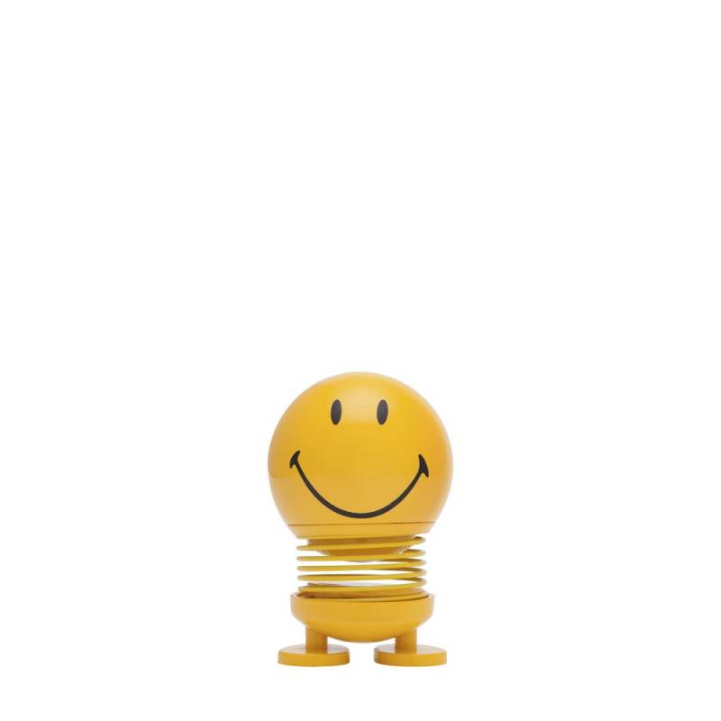 Hoptimist Wackelfigur Smiley S Gelb von Hoptimist