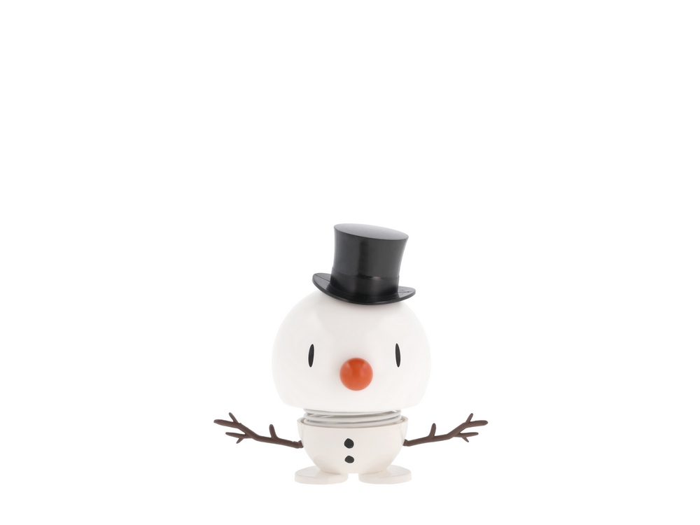 Hoptimist Wackelfigur Snowman M Weiß von Hoptimist