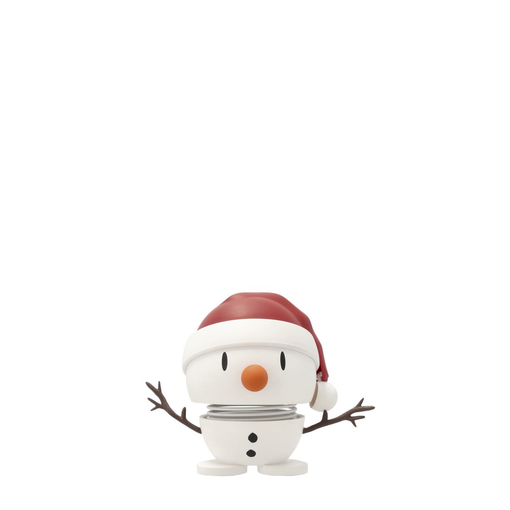 Hoptimist Wackelfigur Snowman Soft Santa S Weiß von Hoptimist