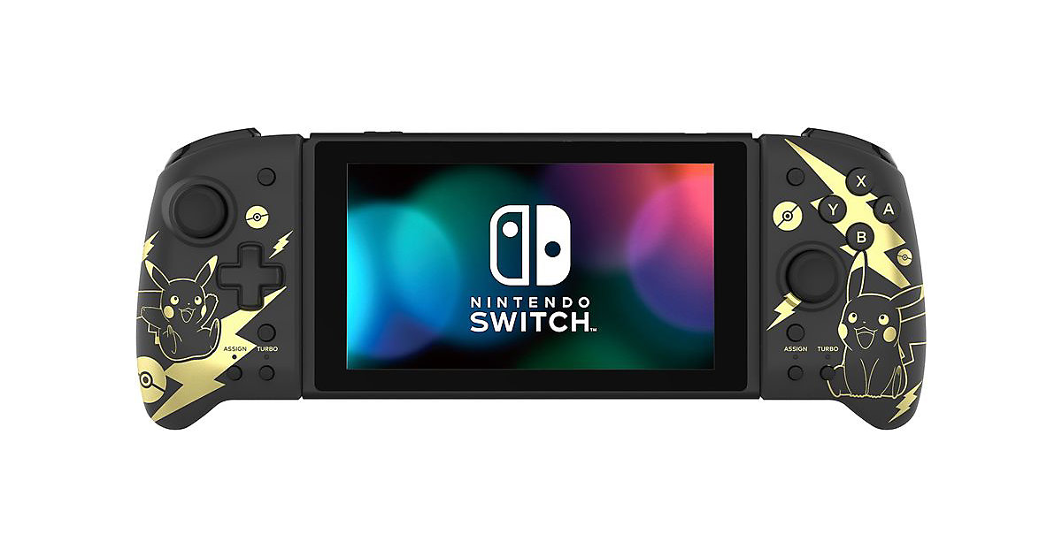 Nintendo Switch Split Pad Pro - Pikachu Black & Gold Edition Nintendo Switch Split Pad Pro - Pikachu Black & Gold Edition von Hori