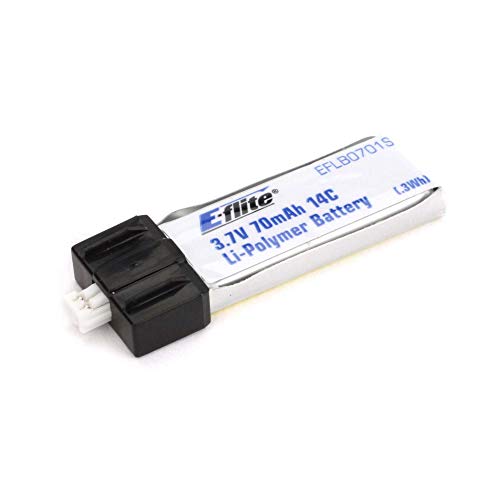 70mAh 1S 3.7V 14C LiPo Battery: PH 1.25 (Ultra Micro) von E-Flite