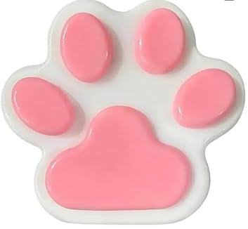 Katzenkrallen-Stressabbau-Spielzeug, niedliches Spielzeug in Form Einer Silikon-Katzenkralle, geeignet für Kinder und Erwachsene zum Stressabbau, rosa von Horktrust