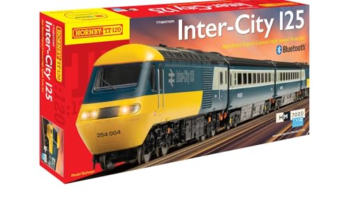 TT:120 Hornby TT1004TXSM Intercity 125 Hochgeschwindigkeits-Digitalzugset – Diesellokomotiven mit Sound TT:120 Hornby TT1004TXSM Intercity 125 Hochgeschwindigkeits-Digitalzugset – Diesellokomotiven mit Sound von Hornby TT