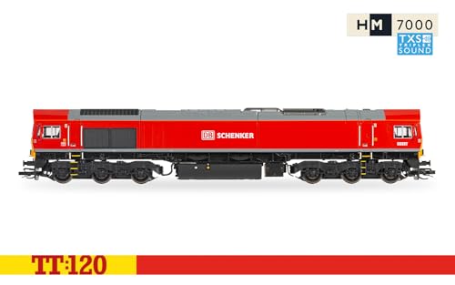 TT:120 Hornby TT3017TXSM DB Schenker Klasse 66 Co-Co 66097 – mit Sound ausgestattet – Diesellokomotiven der Epoche 11 TT:120 Hornby TT3017TXSM DB Schenker Klasse 66 Co-Co 66097 – mit Sound ausgestattet – Diesellokomotiven der Epoche 11 von Hornby TT