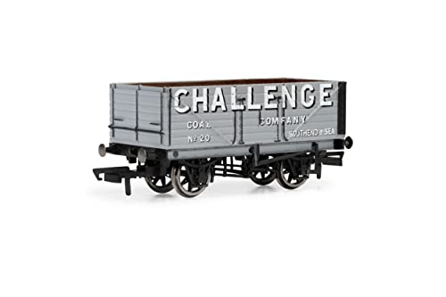 7 Hochbordwagen, Challenge Coal Company, Epoche 3 von Hornby