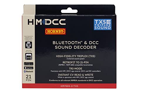 HM7000-21TXS: Bluetooth®- und DCC-Sounddecoder (21-polig) von Hornby