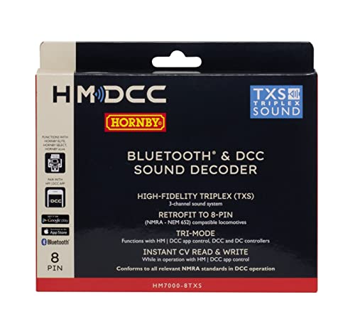HM7000-8TXS: Bluetooth® und DCC-Sounddecoder (8-polig) von Hornby