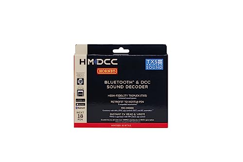 Hornby HM7000-N18TXS: Bluetooth® & DCC Sound Decoder (Next18-polig) von Hornby