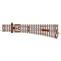 HORNBY TT8009 TT Weiche rechts, 166 mm, 15°, Radius 631 mm HORNBY TT8009 TT Weiche rechts, 166 mm, 15°, Radius 631 mm von Hornby