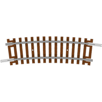 HORNBY TT8020 TT Gebogenes Gleis, Radius 1, 267 mm, 15° HORNBY TT8020 TT Gebogenes Gleis, Radius 1, 267 mm, 15° von Hornby