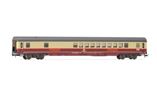 HR4395 Rivarossi DB, Barwagen WGmh 804 für historische Züge, EP. VI Reisezugwagen, creme/rot HR4395 Rivarossi DB, Barwagen WGmh 804 für historische Züge, EP. VI Reisezugwagen, creme/rot von Hornby