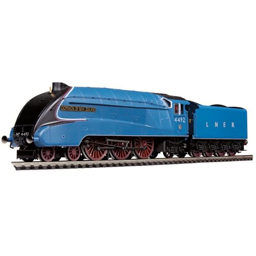 Hornby Dampfzug - R30422 Dublo LNER Klasse A4 Dominion of New Zealand 4492 - Era 3 00 Gauge Lokomotiven für Zug Set, Motormodelle für Erwachsene - Maßstab 1:76 Modell Geschenk von Hornby