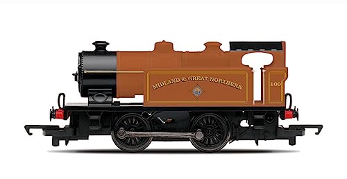 Lokomotive RailRoad M&GNJR, 0-4-0T, 100, Epoche 2 von Hornby