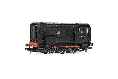 Hornby Diesel R30121 BR-Klasse 08 0-6-0 13079 – Era 4 (NRM Loco) Messgerät, Schwarz, OO Gauge von Hornby