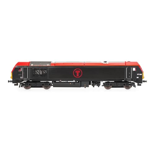 Hornby R30161 Transport for Wales, Klasse 67, BO-BO, 67025 – Lokomotive der 11. Epoche – Diesel für Modelleisenbahnsets von Hornby