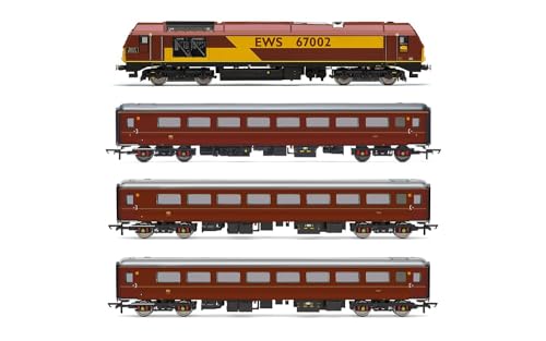Hornby R30251 EWS Business Train Pack - Era 10 Loco - Diesel für Modelleisenbahn-Sets von Hornby