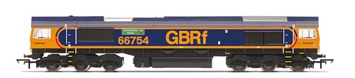 Hornby R30353TXS GBRf, Klasse 66, Co, 66754 „Northampton Saints“ – Epoche 11 (mit Sound ausgestattet) Lokomotive – elektrisch, Blue von Hornby