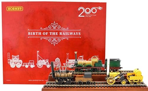 Hornby R30445 - Geburt der Eisenbahnen 200 Jahre Jubiläum Zug Pack - Lokomotion Rakete Löwe Hornby R30445 - Geburt der Eisenbahnen 200 Jahre Jubiläum Zug Pack - Lokomotion Rakete Löwe von Hornby