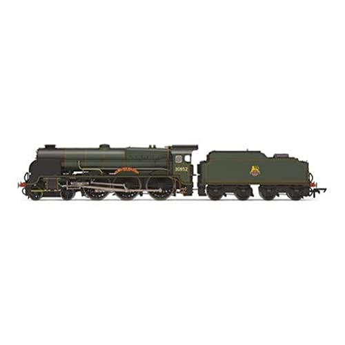 Hornby R3732 BR (früh), Lord Nelson-Klasse, 4-6-0, 30852 Sir Walter Raleigh – Lokomotive der 5. Epoche – Dampflokomotive von Hornby