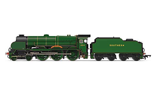Hornby R3862 SR, Lord Nelson-Klasse, 4-6-0, 864 Sir Martin Frobisher – Lokomotive der 3. Ära – Dampf von Hornby