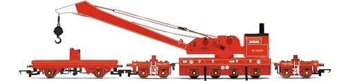 Hornby R60077 BR, Betriebswartungskran – Fahrzeuge der Epoche 4 – Waggons für Modelleisenbahnsets, Schwarz Hornby R60077 BR, Betriebswartungskran – Fahrzeuge der Epoche 4 – Waggons für Modelleisenbahnsets, Schwarz von Hornby