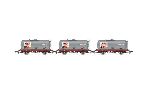 Hornby R60258 Total, TTA Tank Wagon Triple Pack – Güterwagen der 7. Ära, Waggons und Wagenpakete von Hornby