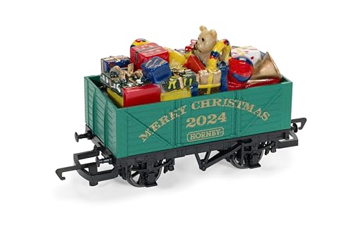 Hornby R60262 Weihnachtswagen 2024 Rollmaterial – Waggons, grün, Einheitsgröße Hornby R60262 Weihnachtswagen 2024 Rollmaterial – Waggons, grün, Einheitsgröße von Hornby