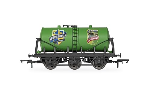 Hornby R60308 Wensleydale Brewery Gamekeeper Tanker Güterwagen, Grün von Hornby