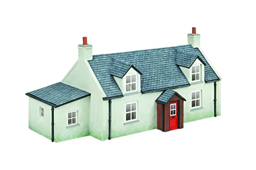Hornby R7295 OO Spur Scottish Croft – Modelleisenbahnzubehör, Miniatur-Diorama-Landschaft für Hornby-Zugsets – Lebensechtes Zugmodell Scottish Croft – Maßstab 1:76 von Hornby