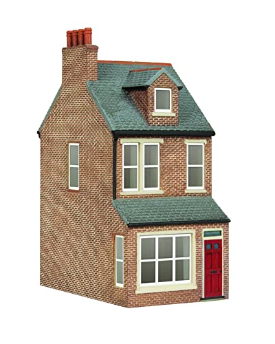 Hornby R7350-Gebäude, viktorianisches Ende des Reihenhauses, linkes Ende Modelleisenbahn-Dioramagebäude Hornby R7350-Gebäude, viktorianisches Ende des Reihenhauses, linkes Ende Modelleisenbahn-Dioramagebäude von Hornby