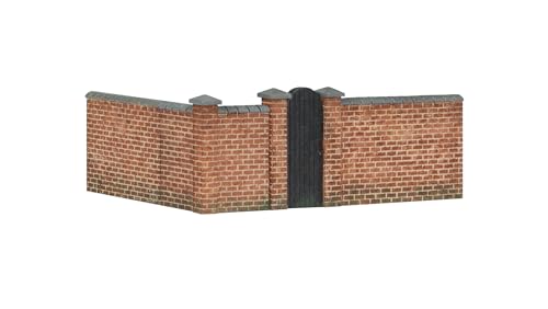Hornby R7355 Spur OO vorne und rechts, viktorianisches Reihenhaus, Gartenmauer – Modelleisenbahnzubehör, Miniatur-Diorama-Landschaft für Hornby-Zugsets – lebensechtes Zug-Landschaftsmodell Hornby R7355 Spur OO vorne und rechts, viktorianisches Reihenhaus, Gartenmauer – Modelleisenbahnzubehör, Miniatur-Diorama-Landschaft für Hornby-Zugsets – lebensechtes Zug-Landschaftsmodell von Hornby