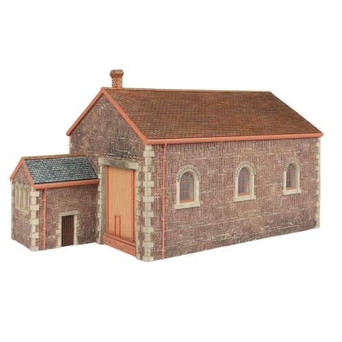 Hornby R7392 GWR Dunster Goods Shed Zubehör – Streckensignale und Gebäude für Modelleisenbahnsets von Hornby
