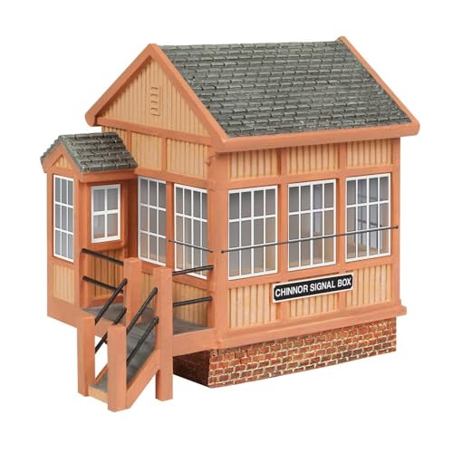 Hornby R7393 Chinnor Signal Box Zubehör – Harzgebäude für Modelleisenbahnsets von Hornby