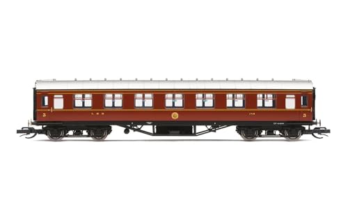 Hornby TT, TT4008, LMS 57' Corridor Third, 1716 – Epoche 3, Eisenbahn – Rollmaterial, Rollmaterial – Waggons von Hornby