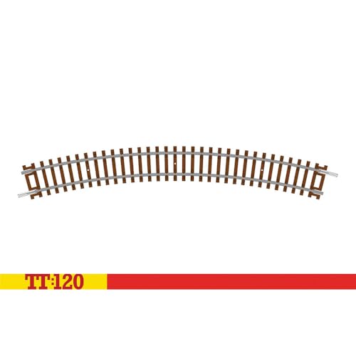 Hornby TT8005 TT-Spurkurve – 3. Radius 30° – Zusätzliche Gleisteile für Modelleisenbahn-Sets, Spielzeugeisenbahn-Gleisteile, beinhaltet: 1x 353 mm 3. Radius-Kurve – Hobbys für Männer – Maßstab 1:120 Hornby TT8005 TT-Spurkurve – 3. Radius 30° – Zusätzliche Gleisteile für Modelleisenbahn-Sets, Spielzeugeisenbahn-Gleisteile, beinhaltet: 1x 353 mm 3. Radius-Kurve – Hobbys für Männer – Maßstab 1:120 von Hornby