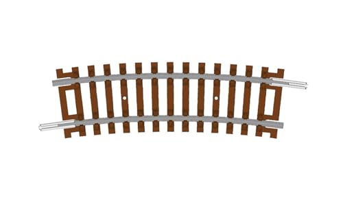 Hornby TT8020 TT Spur Halbkurve – 1. Radius 15° – Zusätzliche Gleisteile für Modelleisenbahn-Sets, Spielzeugeisenbahn-Gleisteile, beinhaltet: 1x 267 mm 1. Radius Halbkurve – Maßstab 1:120 von Hornby