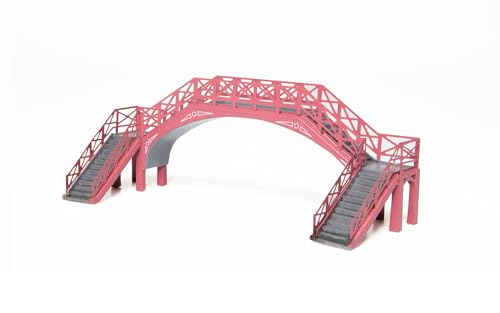 Hornby TT9001 Fußgängerbrücke, Modelleisenbahn TT Spurweite, Modelleisenbahnzubehör zum Hinzufügen von Landschaften, Dioramen, Wäldern, Gebäuden und mehr, Modellbausätze Modellzubehör im Maßstab 1:120 Hornby TT9001 Fußgängerbrücke, Modelleisenbahn TT Spurweite, Modelleisenbahnzubehör zum Hinzufügen von Landschaften, Dioramen, Wäldern, Gebäuden und mehr, Modellbausätze Modellzubehör im Maßstab 1:120 von Hornby
