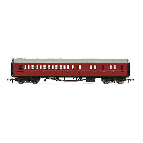 Hornby r4764 BR Collett Coach Korridor Bremse Dritte Klasse RH w4935 W Zug Modell Set, Maroon Hornby r4764 BR Collett Coach Korridor Bremse Dritte Klasse RH w4935 W Zug Modell Set, Maroon von Hornby