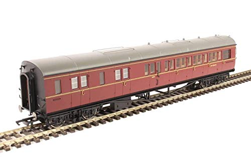 Hornby r4765 BR Collett Coach Korridor Bremse Dritte Klasse LH w4936 W Zug Modell Set, Maroon Hornby r4765 BR Collett Coach Korridor Bremse Dritte Klasse LH w4936 W Zug Modell Set, Maroon von Hornby
