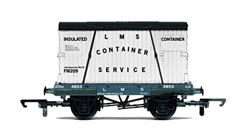 LMS, Container Service, Conflat A - Era 3. Wagons & Wagon Packs von Hornby