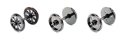 Scheibenräder, 12,6 mm, 10 Stück, Grey Scheibenräder, 12,6 mm, 10 Stück, Grey von Hornby