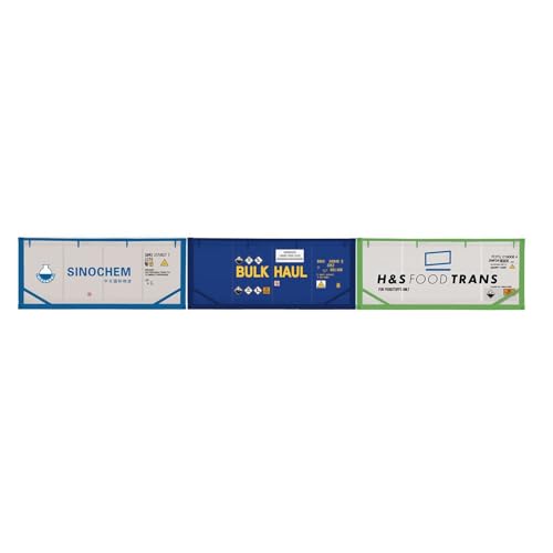 Sinochem, Bulk Haul & H&S Foodtrans, Container-Packung, 3 x 20-Fuß-Tanktainers, Epoche 11 von Hornby