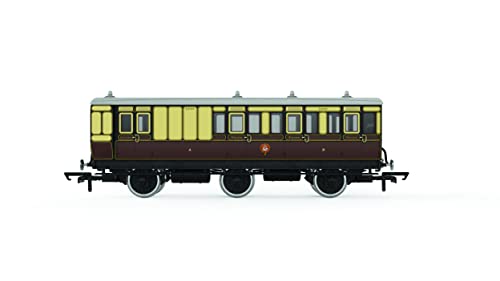 Wagen GWR, Personenwagen mit 6 Rädern, 3. Klasse, 2548, Epoche 2/3 von Hornby
