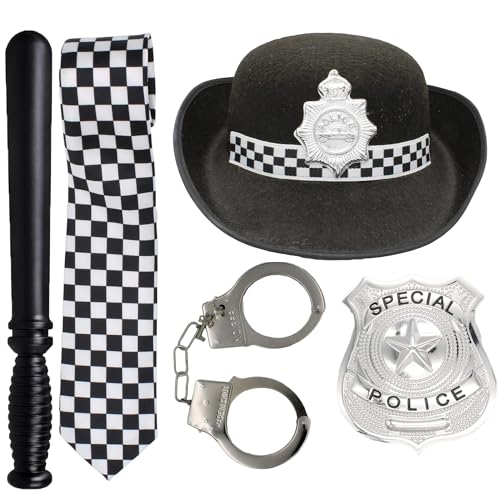 Horolam 5 PCS Polizei Kostüm Zubehör für Frauen Horolam 5 PCS Polizei Kostüm Zubehör für Frauen von Horolam